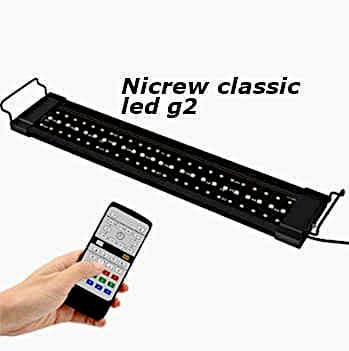 Lampade led acquario dolce Nicrew Classic Led G2