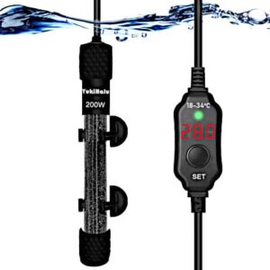 Riscaldatore esterno Yukihalu 200 w per acquario da 200 litri